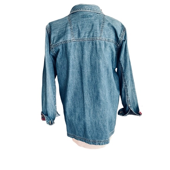 Cabin Creek Denim Chore Jacket Size Medium - Picture 3 of 9
